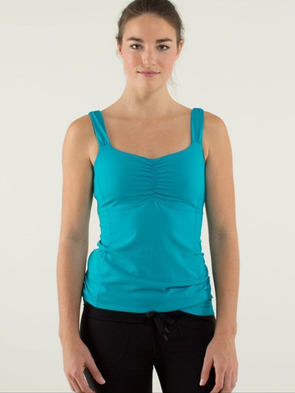 NWT Lululemon Aria Tank II Surge, Teal, Size 6